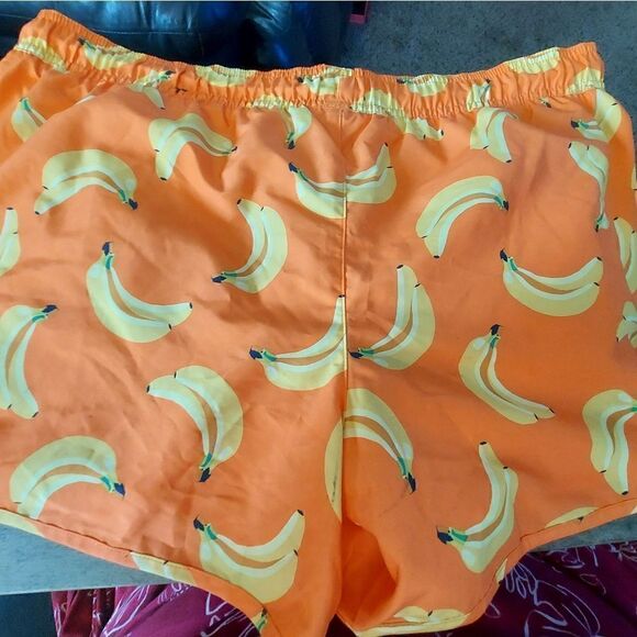 H&M Swim shorts orange in woven fabric 2X - Picture 3 of 4